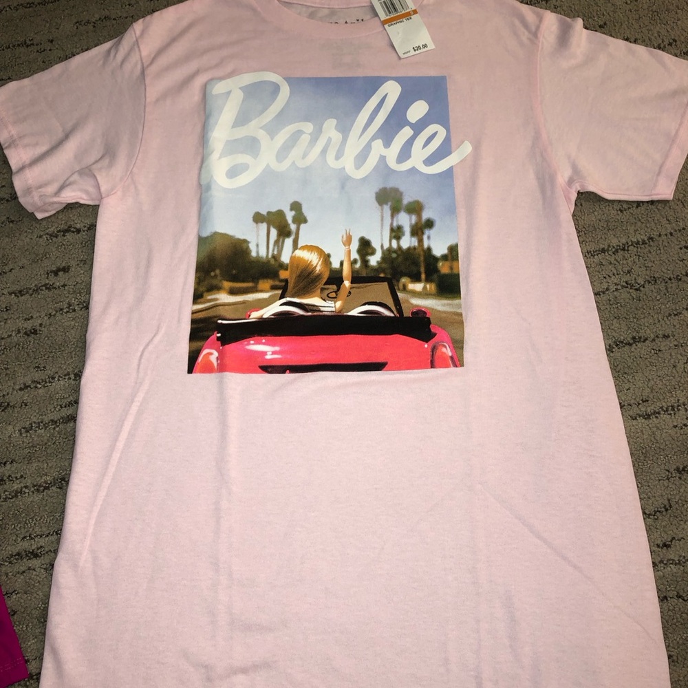 Graphic Tee, Barbie Size small